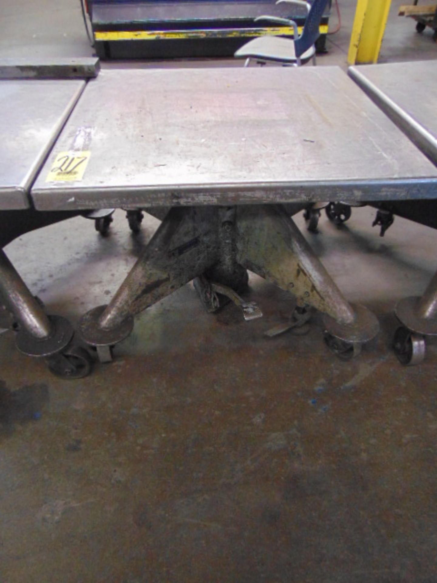 HYDRAULIC DIE LIFT TABLE, 36" x 36"