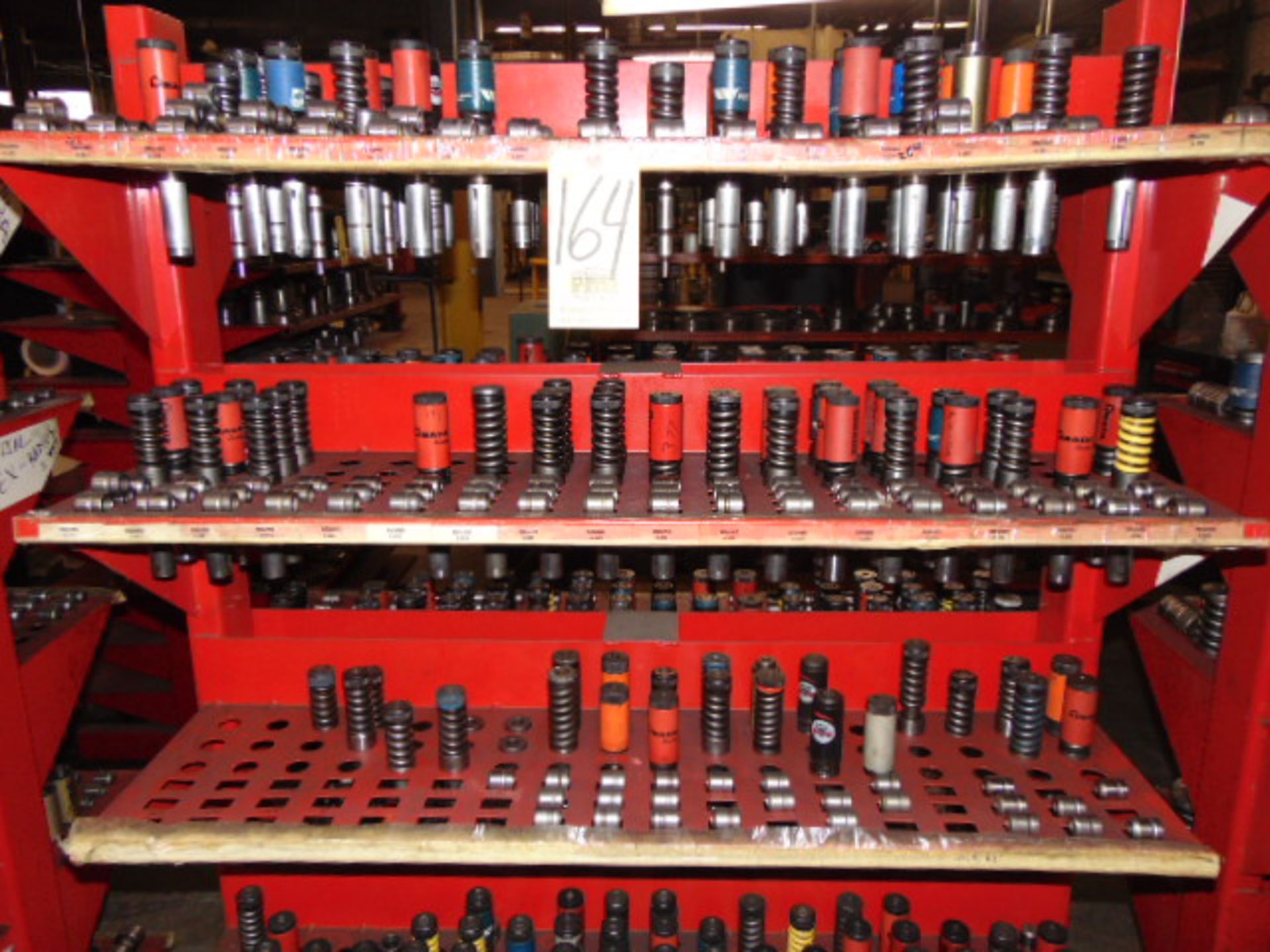 LOT OF PUNCH & DIE TOOLING, assorted, w/ rack - Image 3 of 6