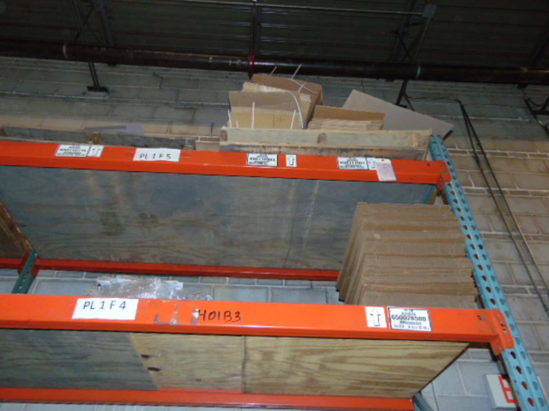 LOT OF CARDBOARD BOXES & MISC., assorted (in seven pallet racking sections) (no racks) - Image 11 of 12