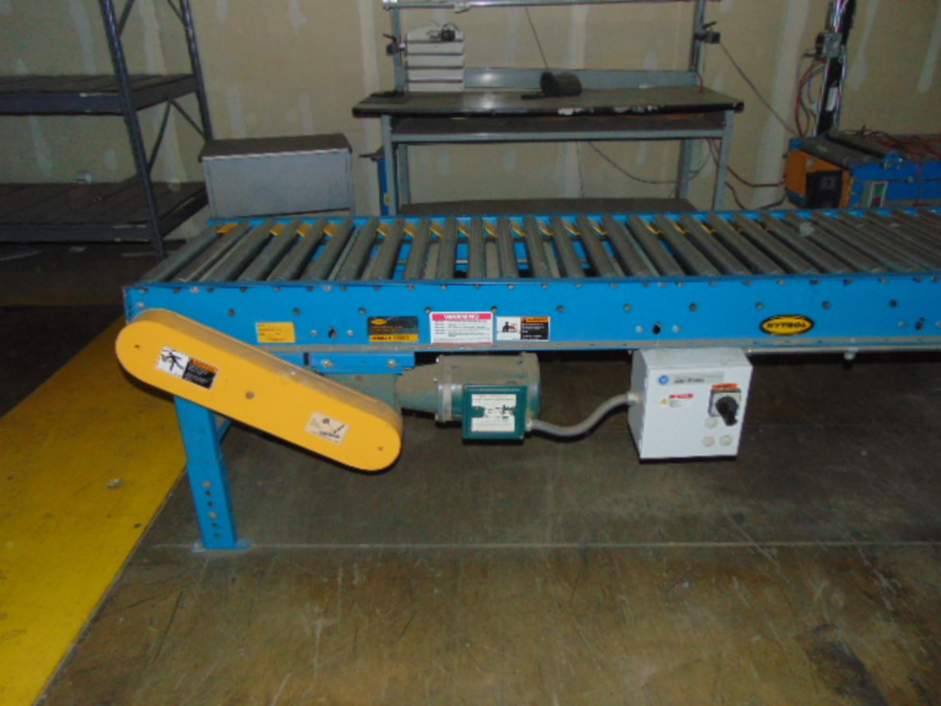 LOT OF CONVEYOR SYSTEMS: including (3) Hytrol 20" x 29' power belt conveyors, (1) 30' (est) power - Image 22 of 27