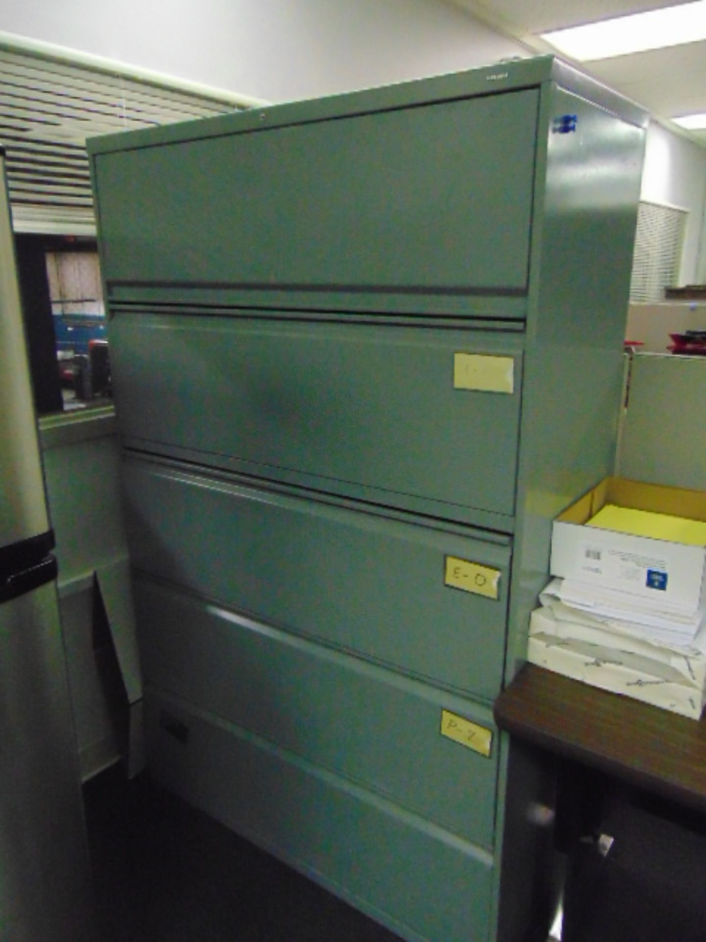 LOT OF OFFICE CUBICLES: (7) work stations total, refrigerator, copy machine, (3) printers, (4) - Image 14 of 14