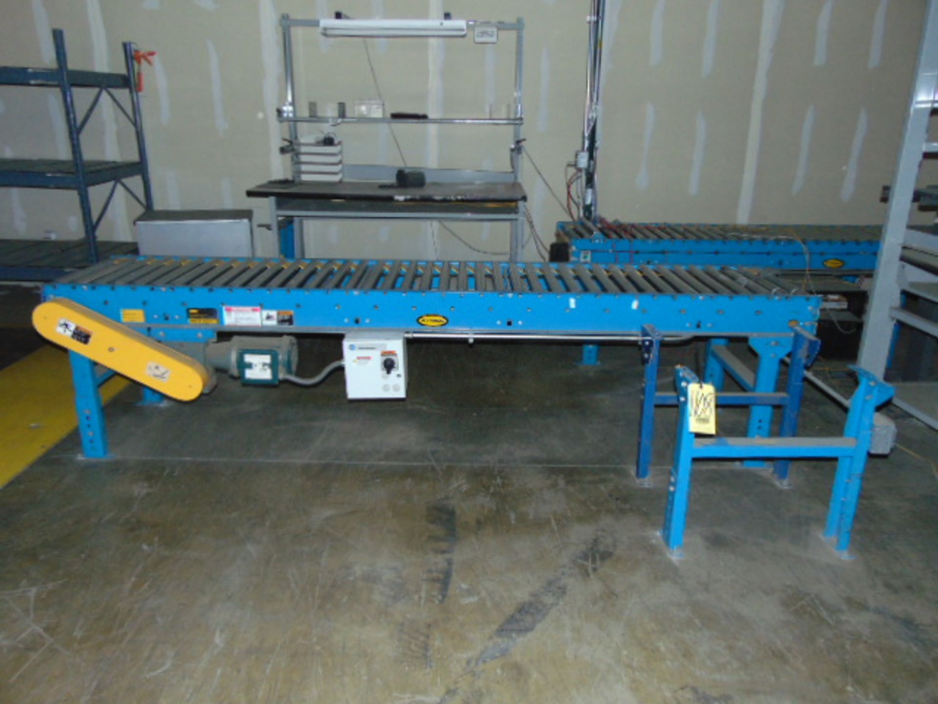 LOT OF CONVEYOR SYSTEMS: including (3) Hytrol 20" x 29' power belt conveyors, (1) 30' (est) power - Image 6 of 27