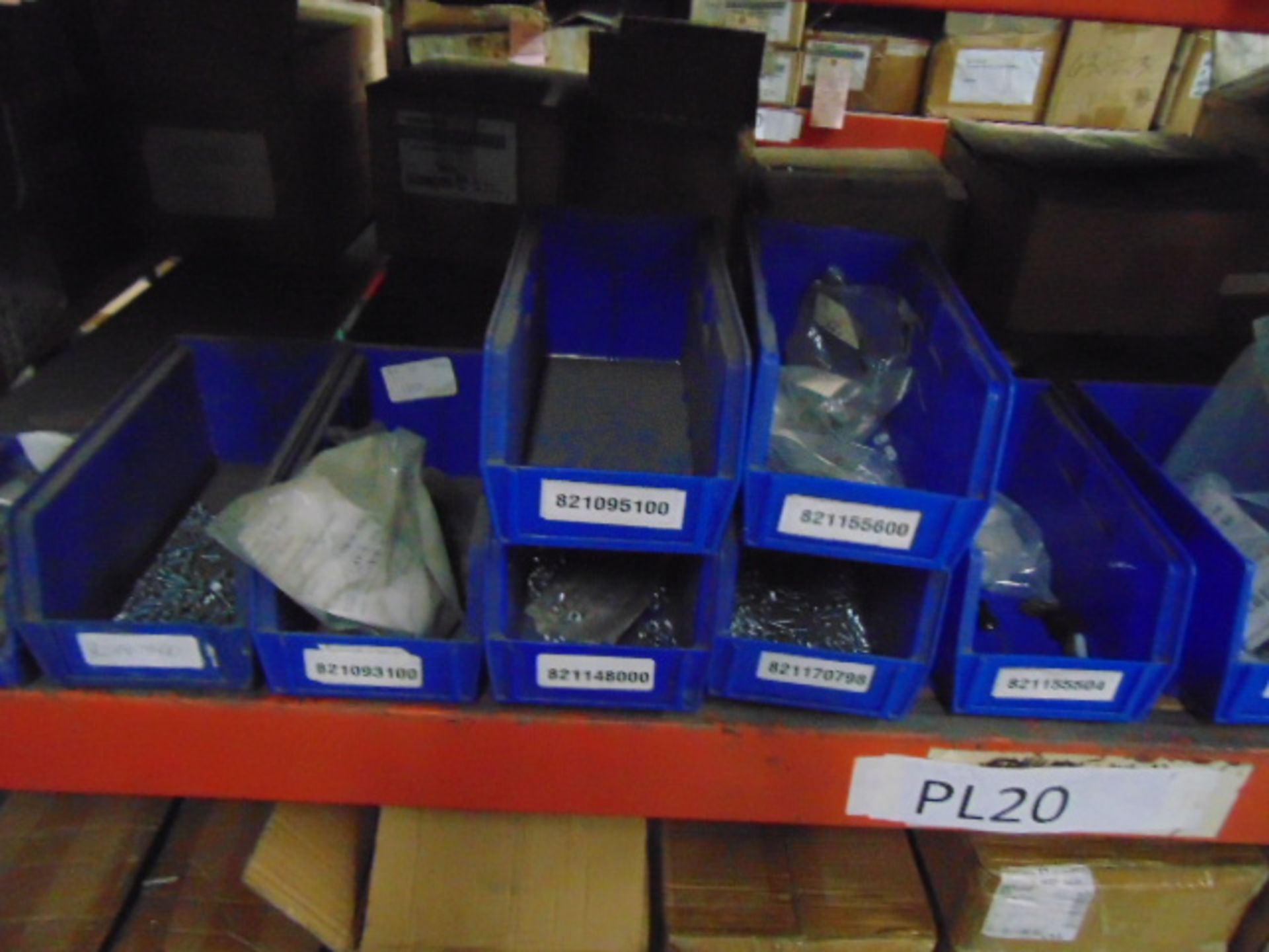 LOT CONSISTING OF: screws, nuts, springs & misc., (in three pallet racking sections) - Image 8 of 17
