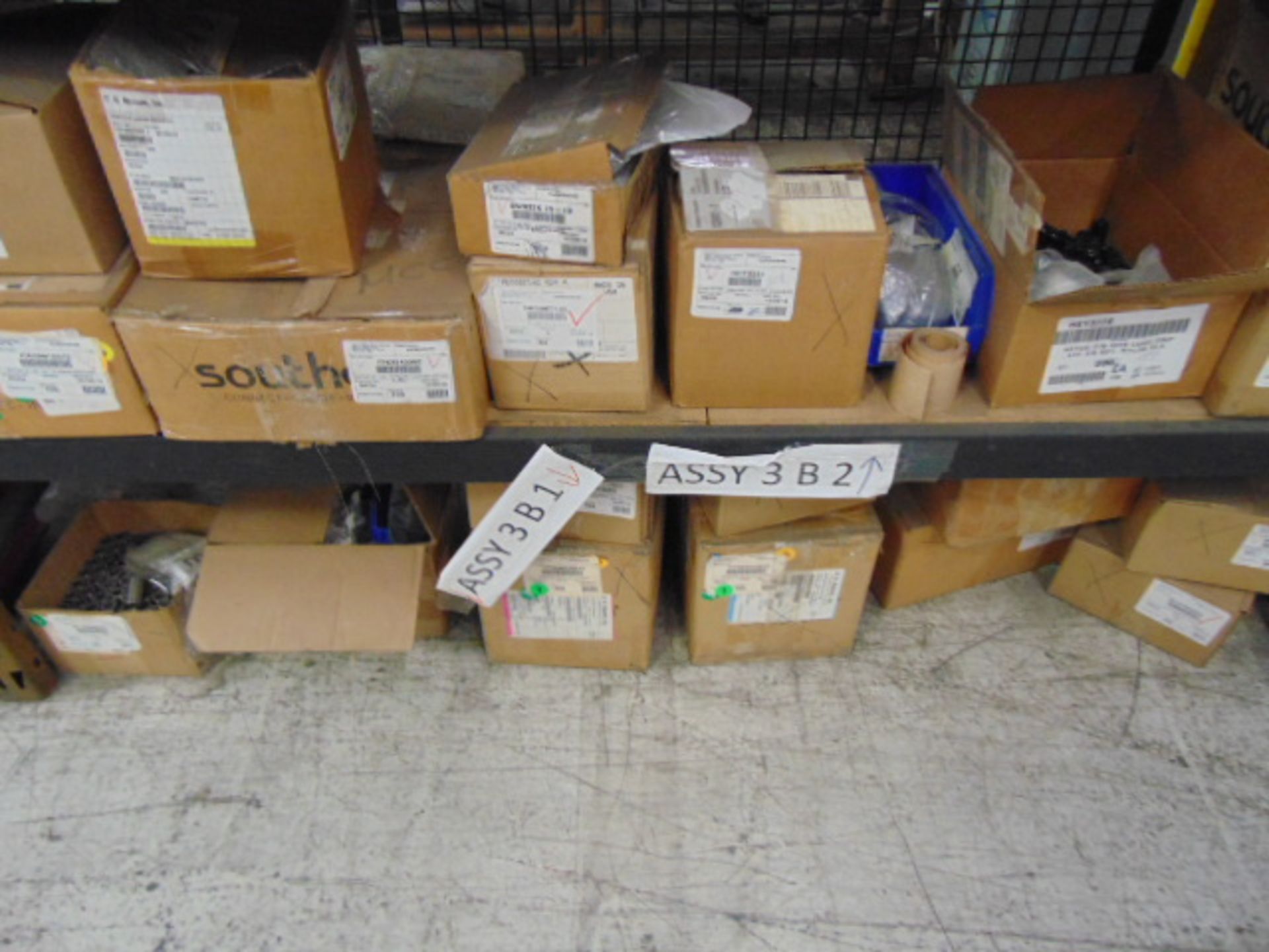 LOT CONSISTING OF: assorted fasteners, plastic bags & misc., w/ (7) assorted racks - Image 12 of 14