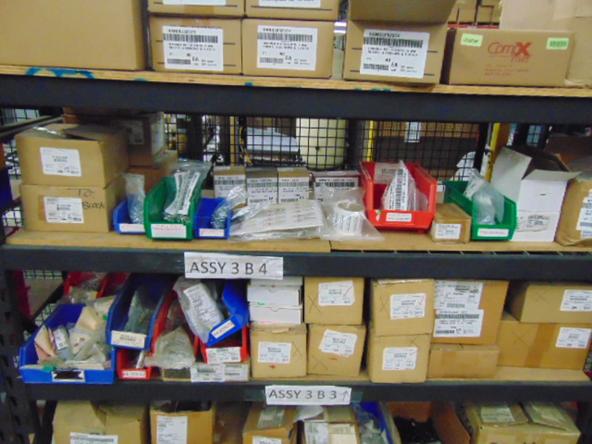 LOT CONSISTING OF: assorted fasteners, plastic bags & misc., w/ (7) assorted racks - Image 11 of 14