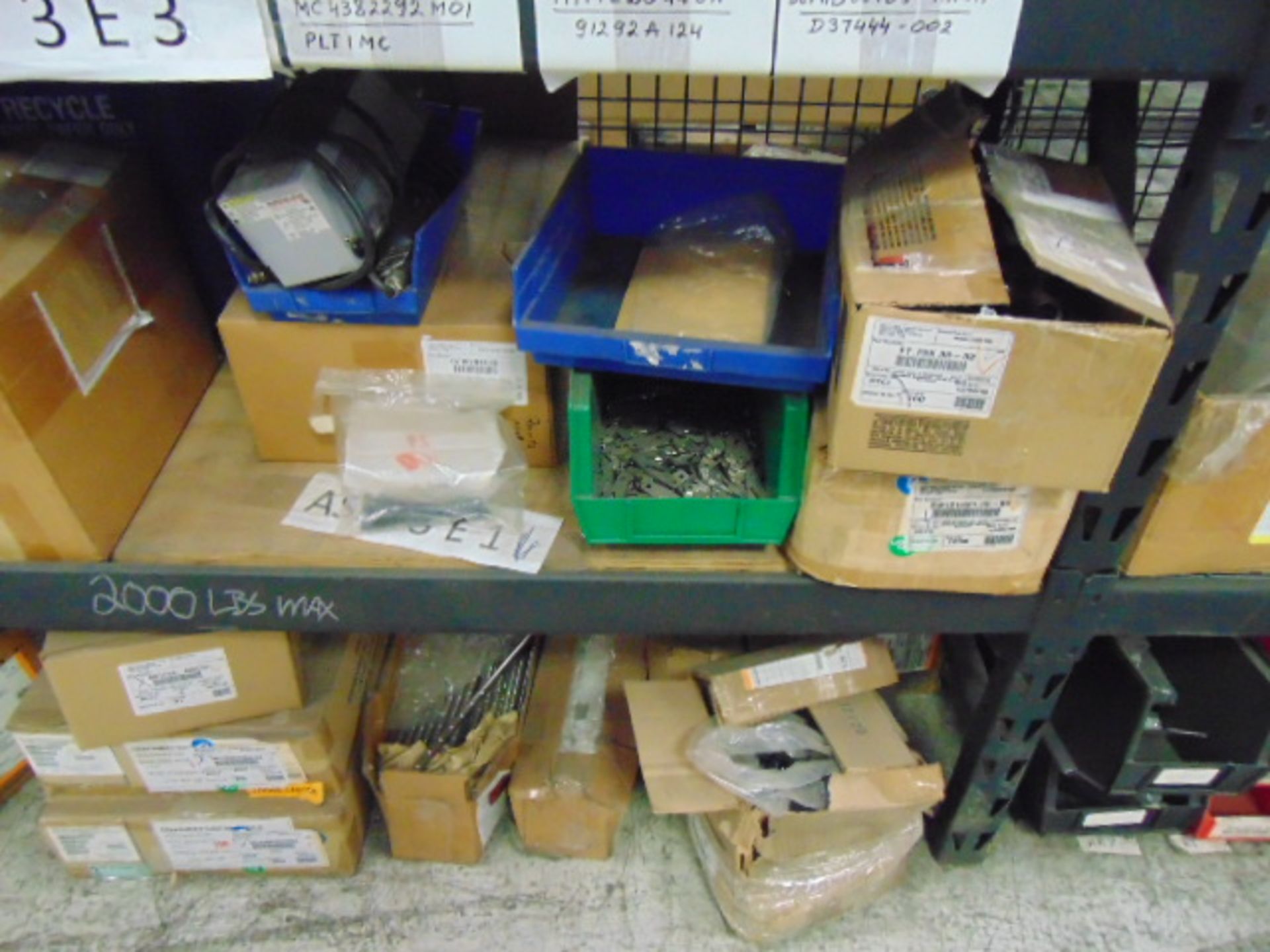 LOT CONSISTING OF: assorted fasteners, plastic bags & misc., w/ (7) assorted racks - Image 6 of 14