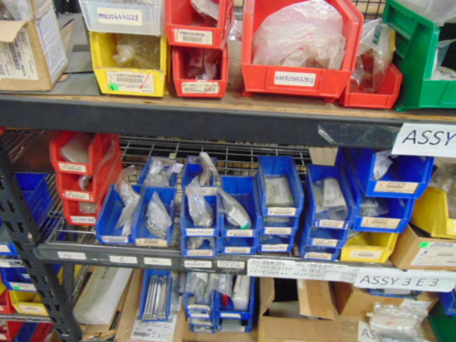 LOT CONSISTING OF: assorted fasteners, plastic bags & misc., w/ (7) assorted racks - Image 4 of 14