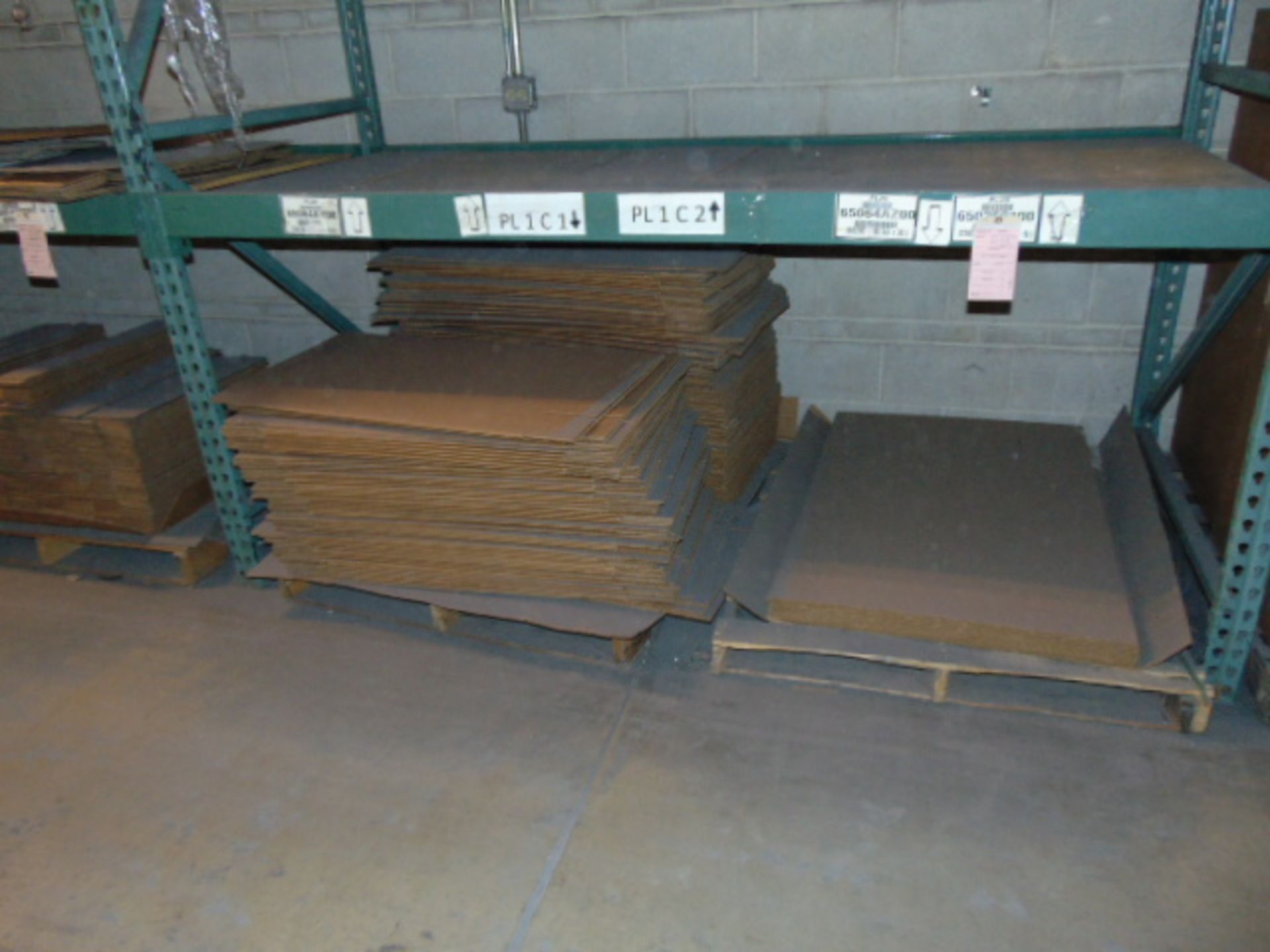 LOT OF CARDBOARD BOXES & MISC., assorted (in seven pallet racking sections) (no racks) - Image 3 of 12