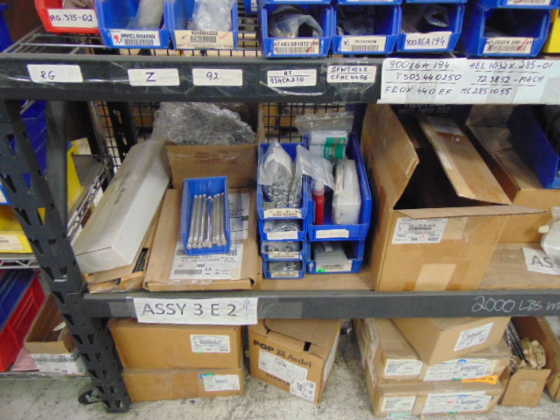 LOT CONSISTING OF: assorted fasteners, plastic bags & misc., w/ (7) assorted racks - Image 3 of 14