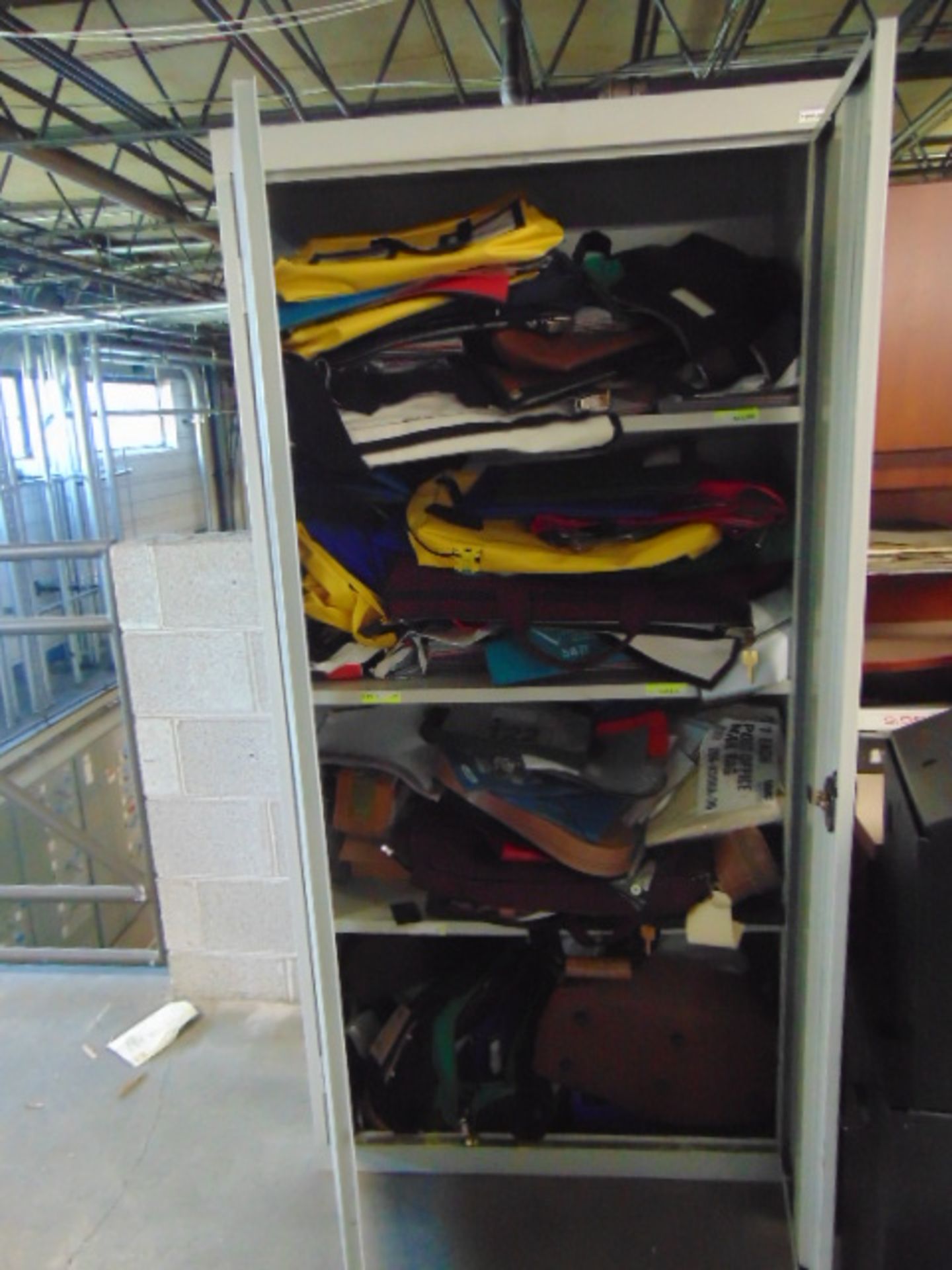 LOT CONTENTS OF MEZZANINE: (9) sections of pallet racking, (13) assorted file cabinets, assorted - Image 5 of 26