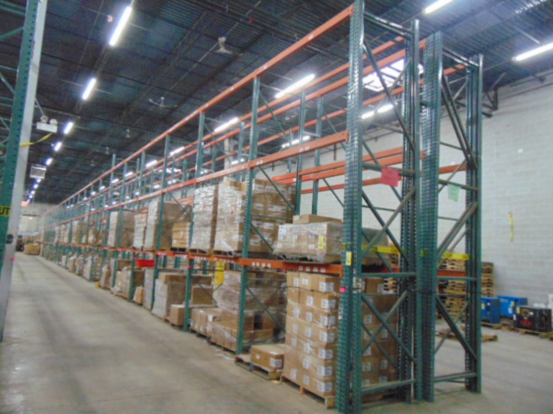 LOT OF PALLET RACK SECTIONS (42), 16' ht. x 92"W. x 42" dp. - Image 2 of 3