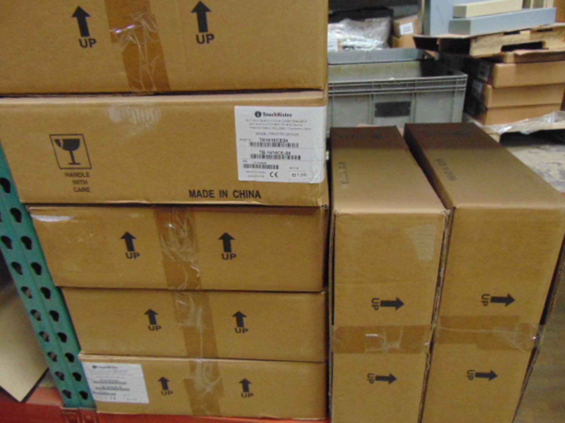 LOT CONSISTING OF: assorted springs, printer labels, key boxes, assorted steel parts, box frames, - Image 7 of 31