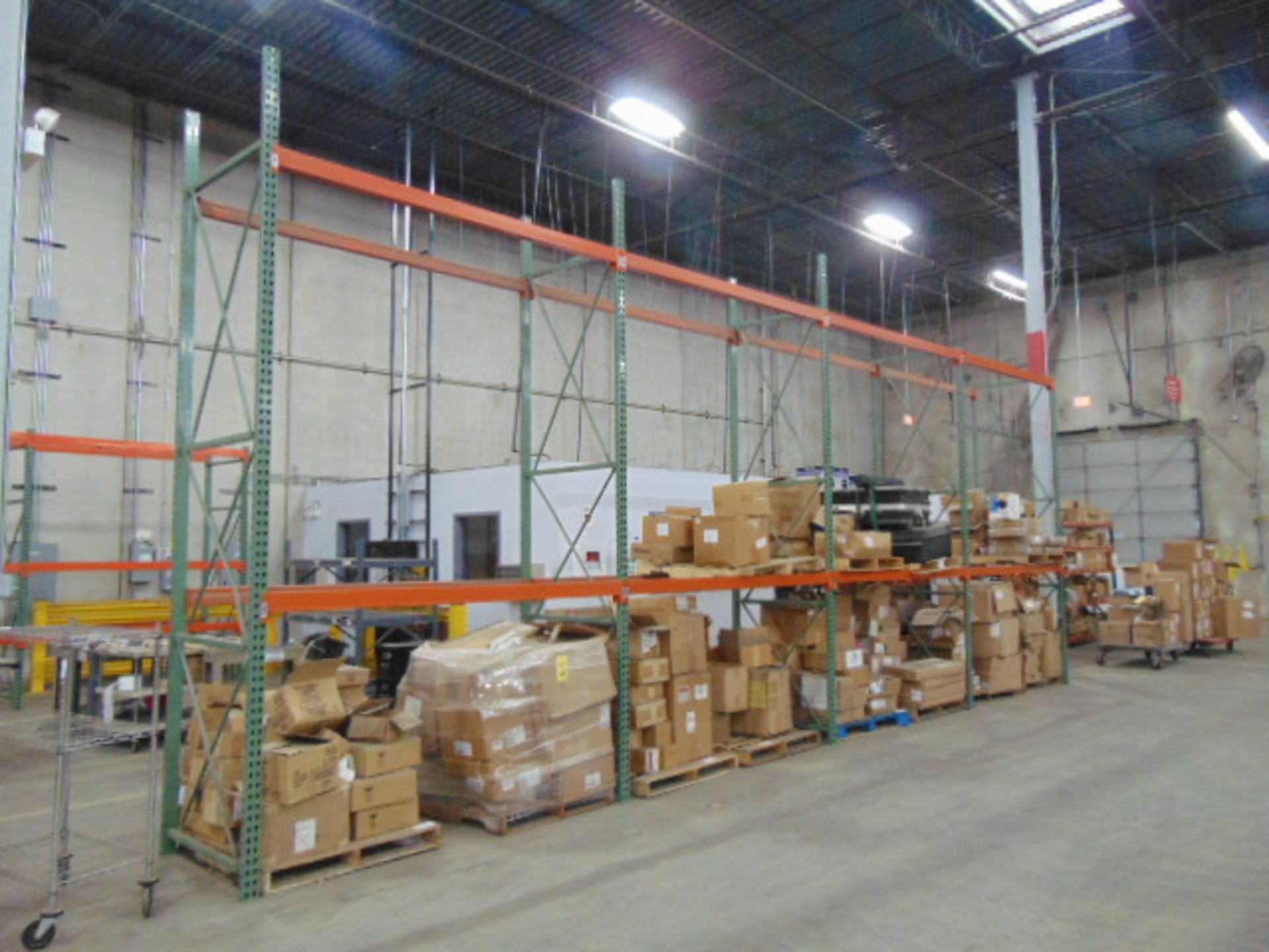 LOT OF PALLET RACK SECTIONS (6), assorted - Image 2 of 2