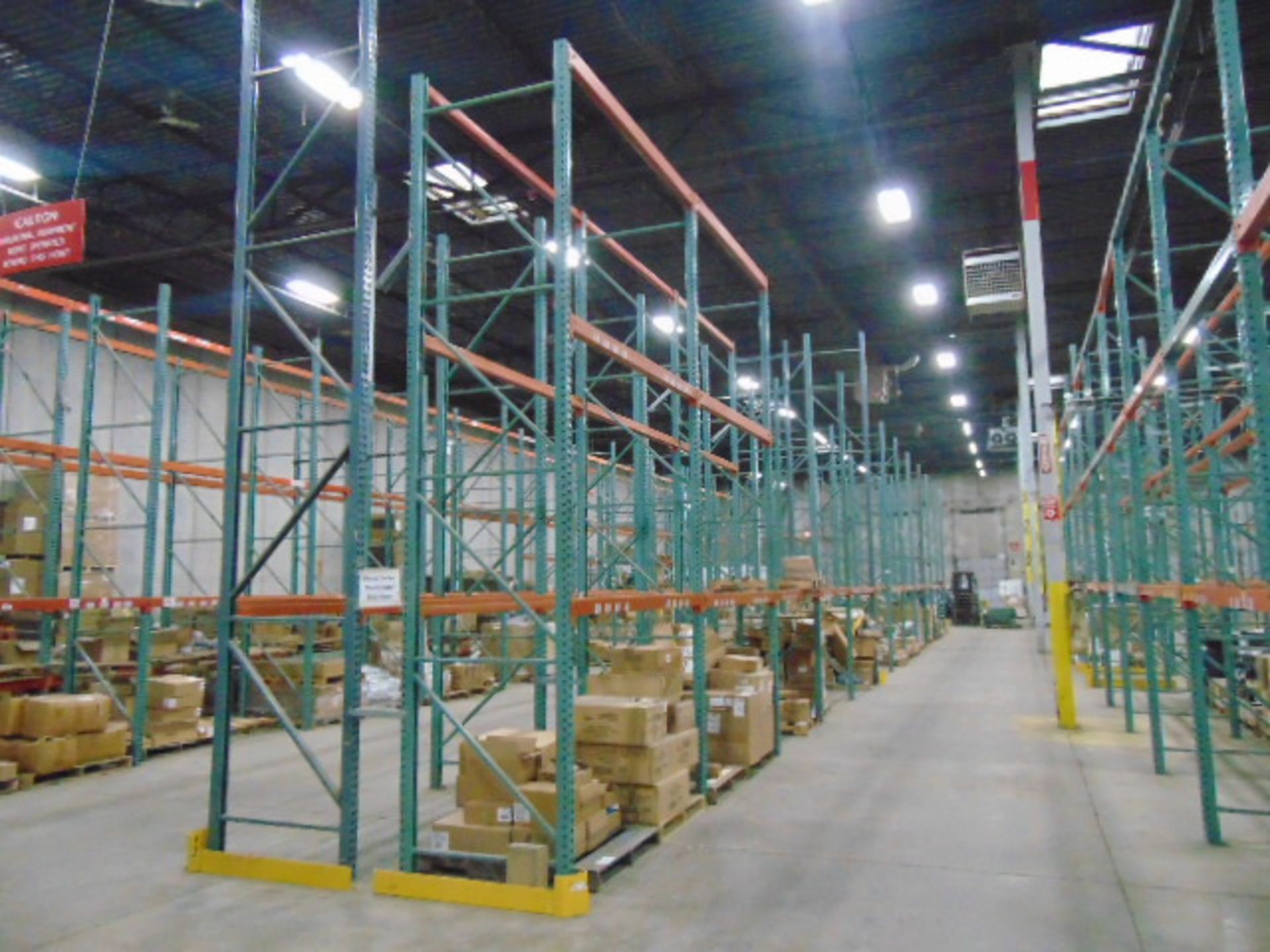 LOT OF PALLET RACK SECTIONS (42), 16' ht. x 92"W. x 42" dp. - Image 2 of 3