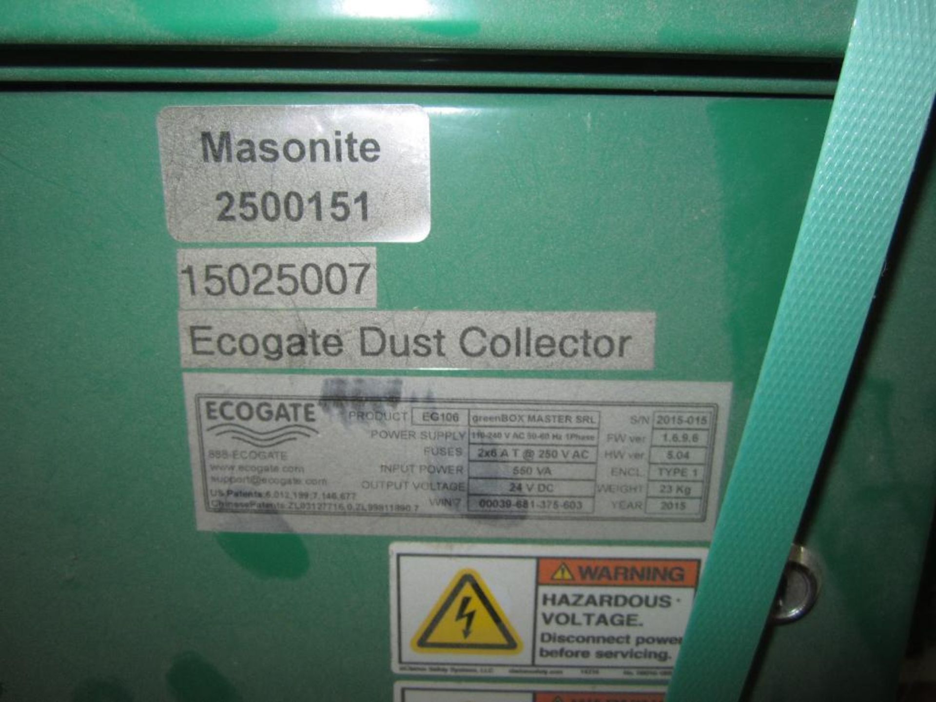 Ecogate dust collector - Image 3 of 5