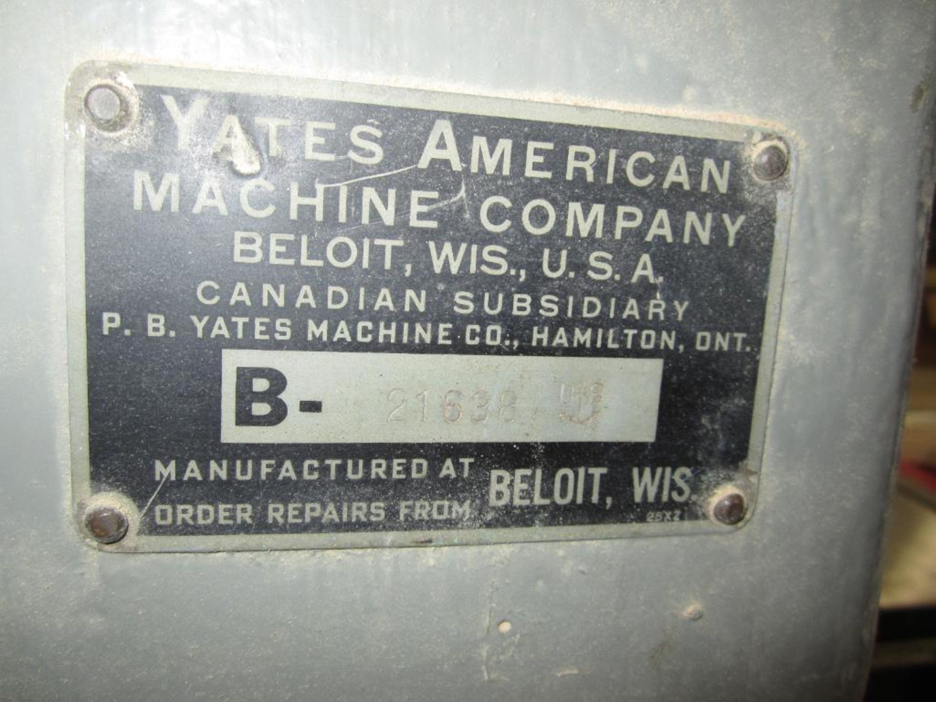 Yates american band saw - Image 6 of 7