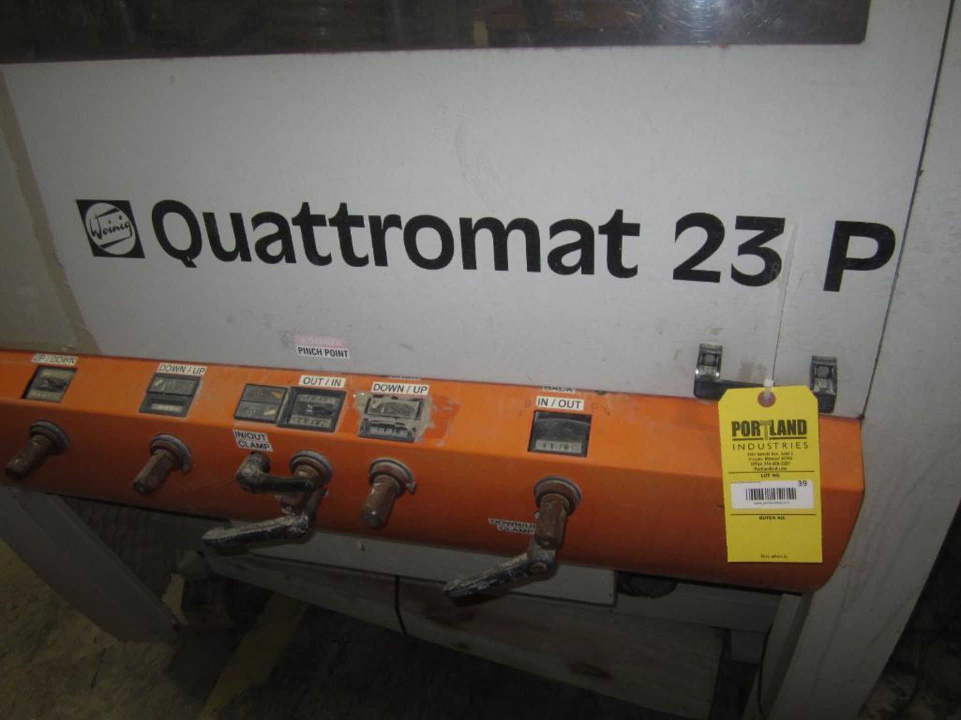 Weinig quattromat 23P molder - Image 8 of 10