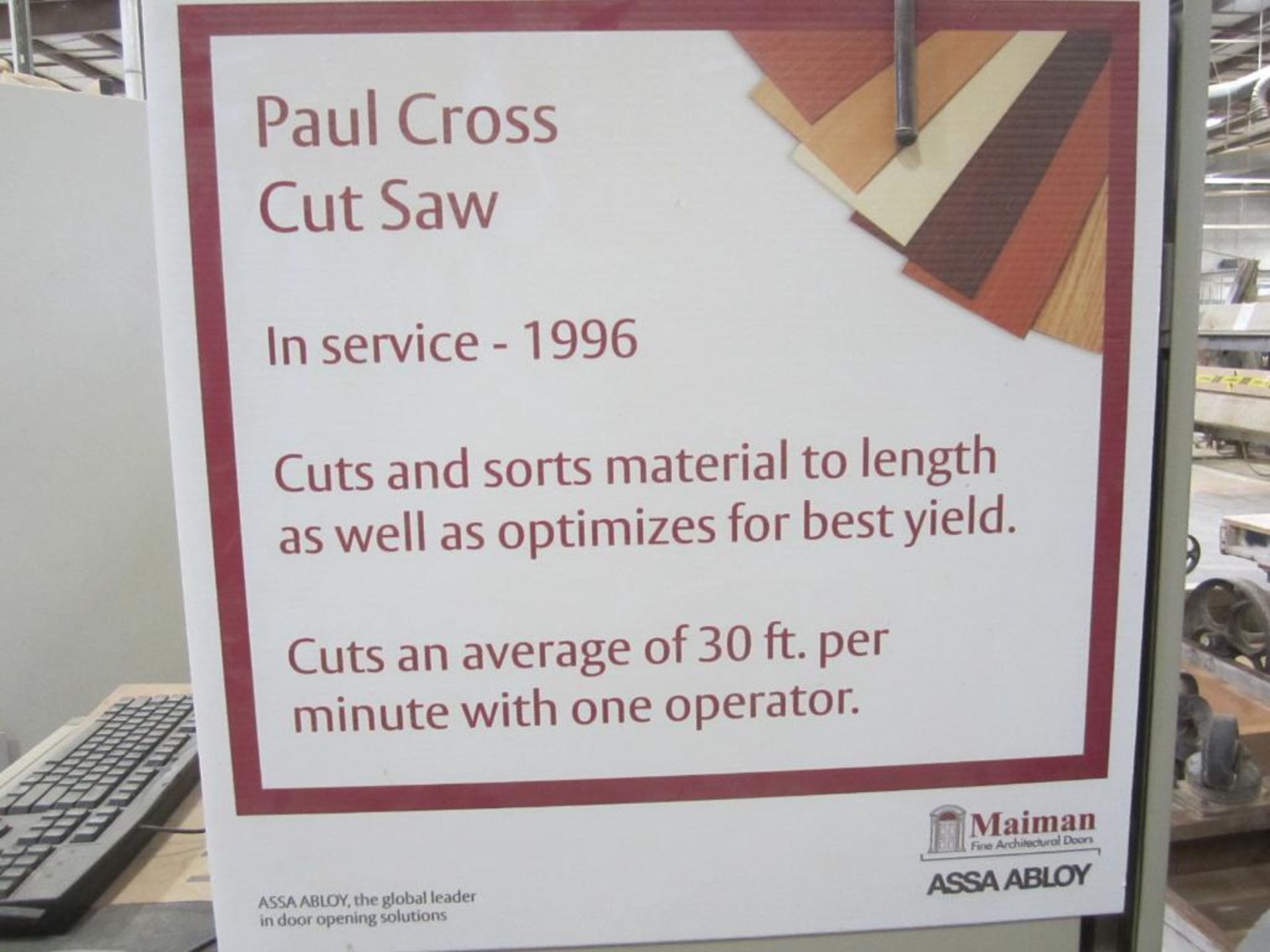 Paul cross cut saw - Image 7 of 23