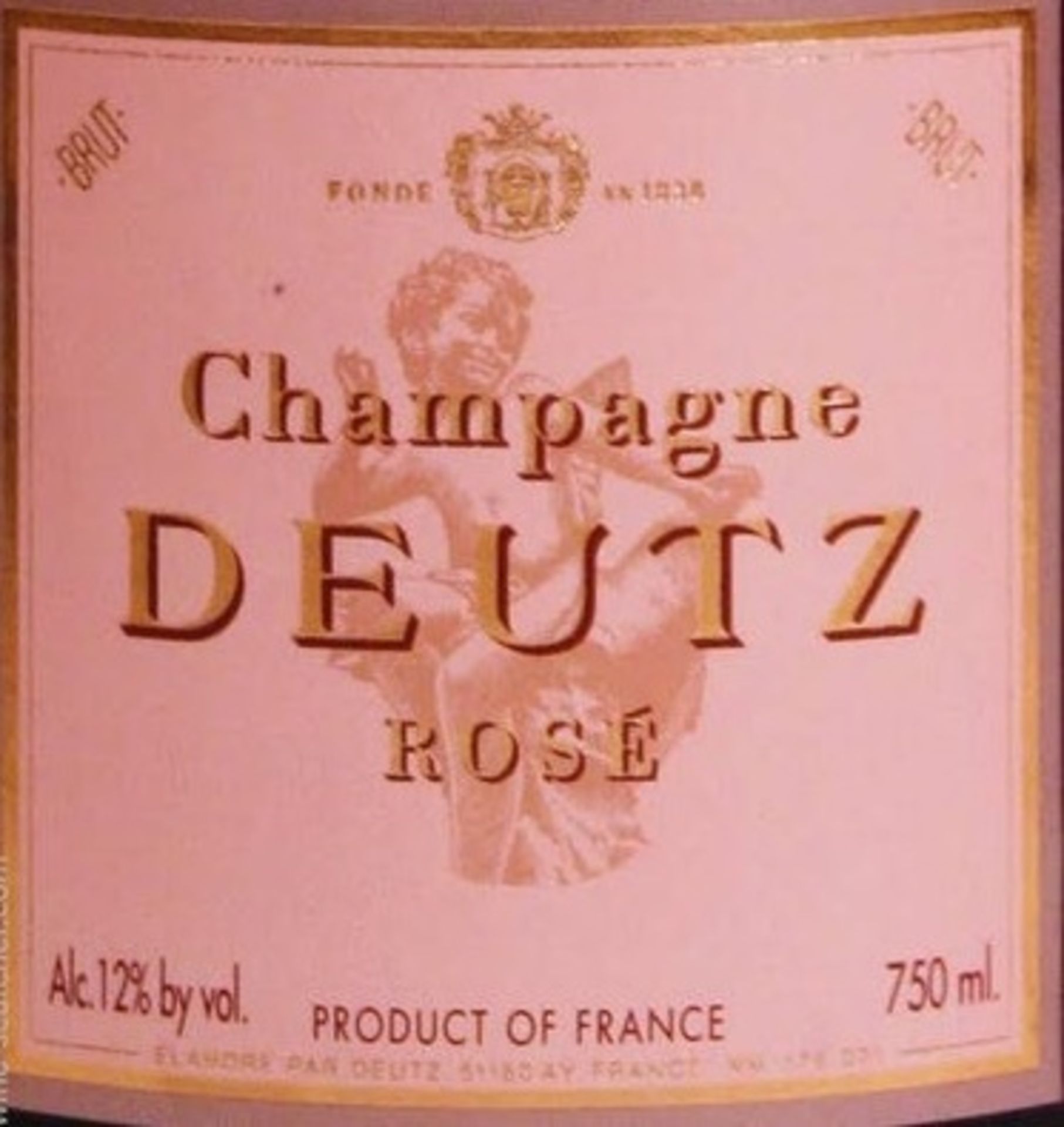 Deutz Brut Rose NV 750ml ( Bid Is For 1x Bottle Option To Purchase More)