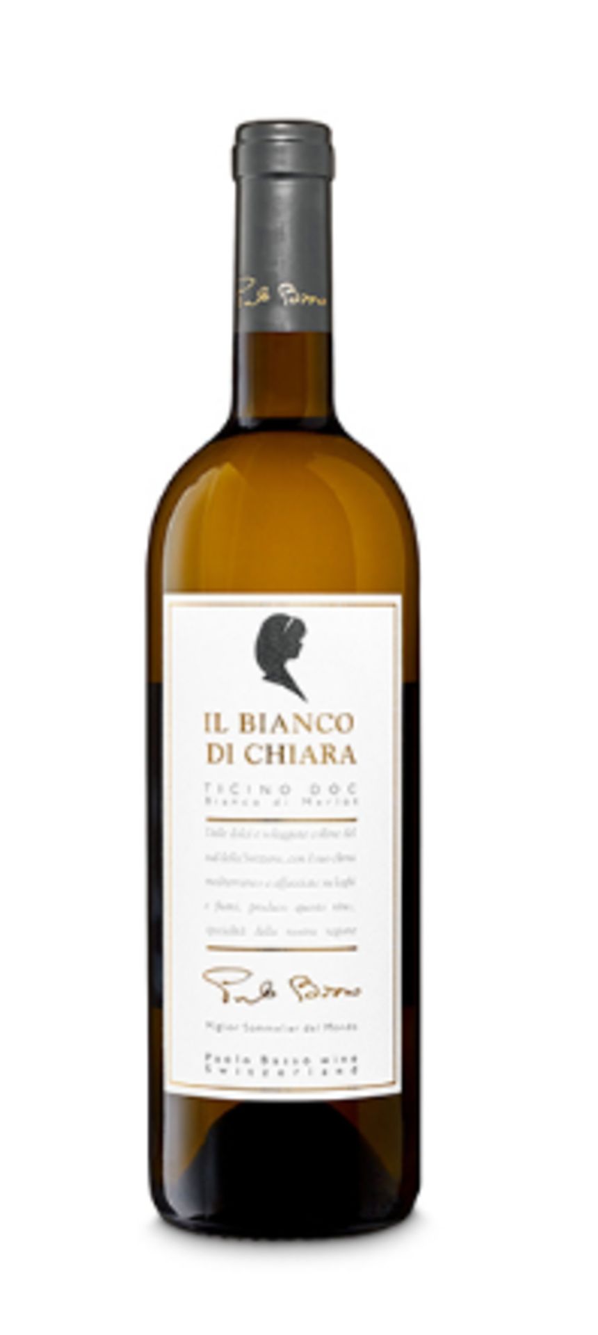 Paolo Basso 'Il Bianco Di Chiara' Ticino, Switzerland 2016 750ml ( Bid Is For 1x Bottle Option To
