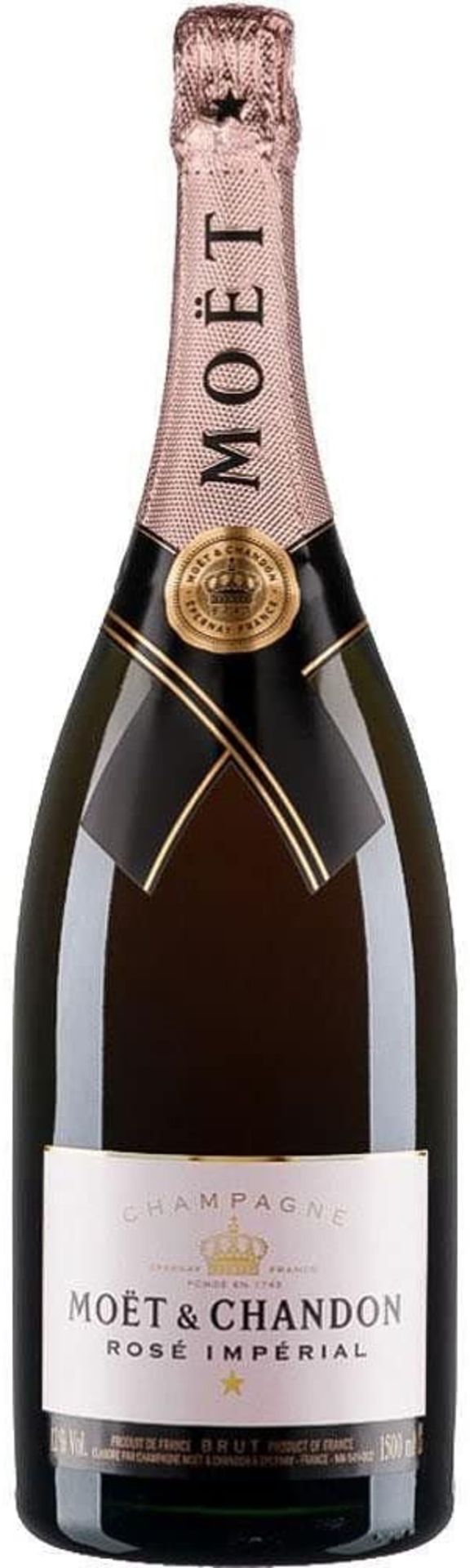 Moet &Amp; Chandon Rose NV Champagne (Magnum) ( Bid Is 1x Bottle )