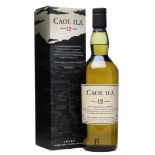 Caol Ila 12 Year Old Single Malt Scotch Whisky Islay, Scotland 70cl ( Bid Is For 1x Bottle Option To