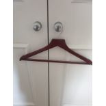 A Large Quantity Of Wooden Coat Hangers (Loc1st Floor Store)