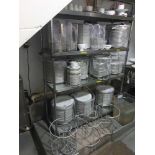 Stainless Steel Chrome Shelf 1200mmx 400mmx 1650mm