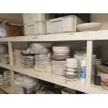 A Large Quantity Of Hotel Tableware Includes Show Plates And Bowl Various Branded Makes Including