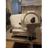 Buffalo CD277 Heavy Duty Commercial Electric Meat Slicer 220mm Blade Adjustable Slicing Thickness