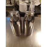 7x Stainless Steel Hot Water Flasks 250mm High