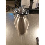 7x Stainless Steel Elia Flasks 250mm High