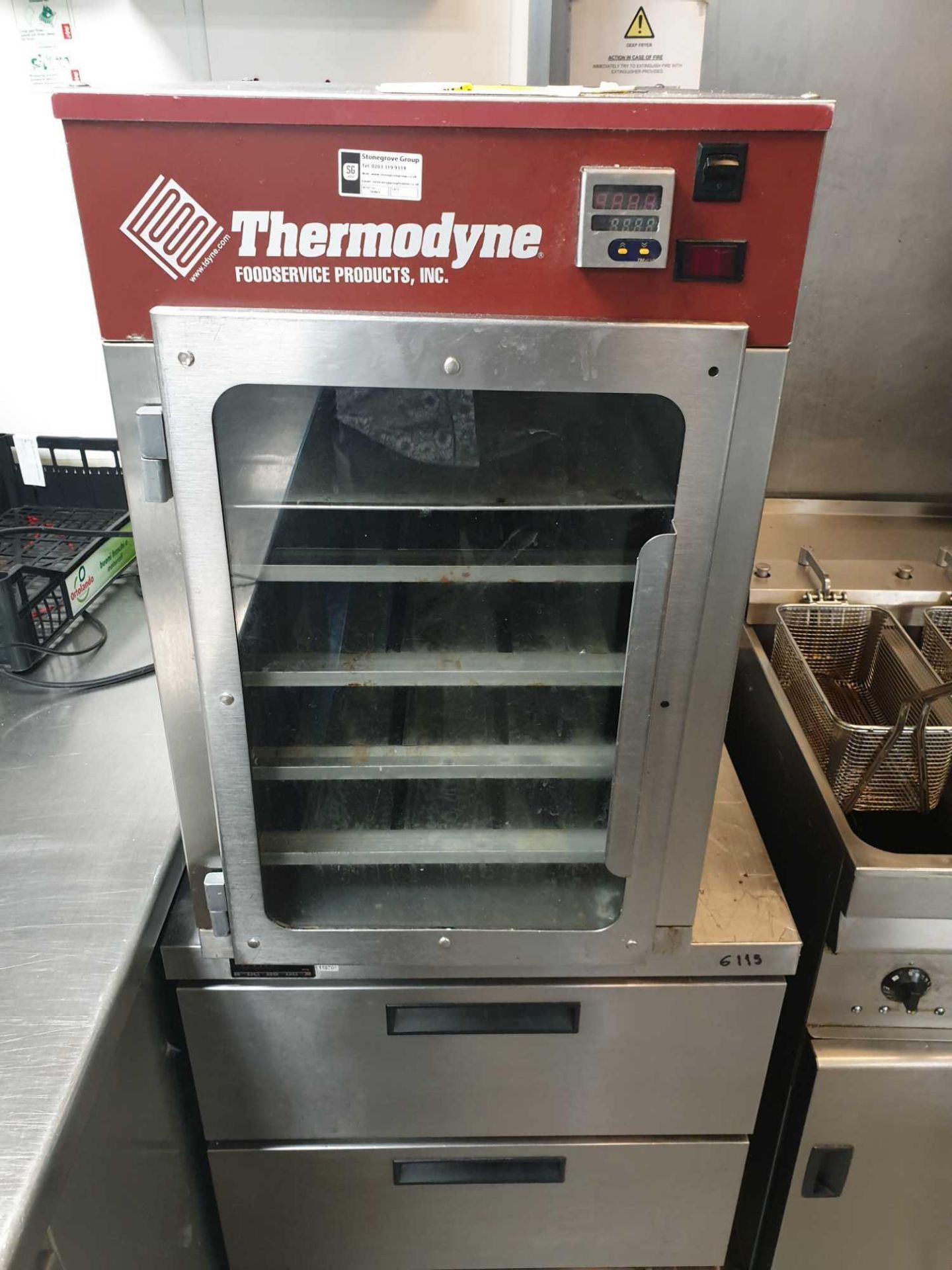 Thermodyne 300CT Thermodyne's 300CT CUBIC CAPACITY 3.48 FtÂ³ MAX OPERATING TEMP 230Â°F Counter-Top