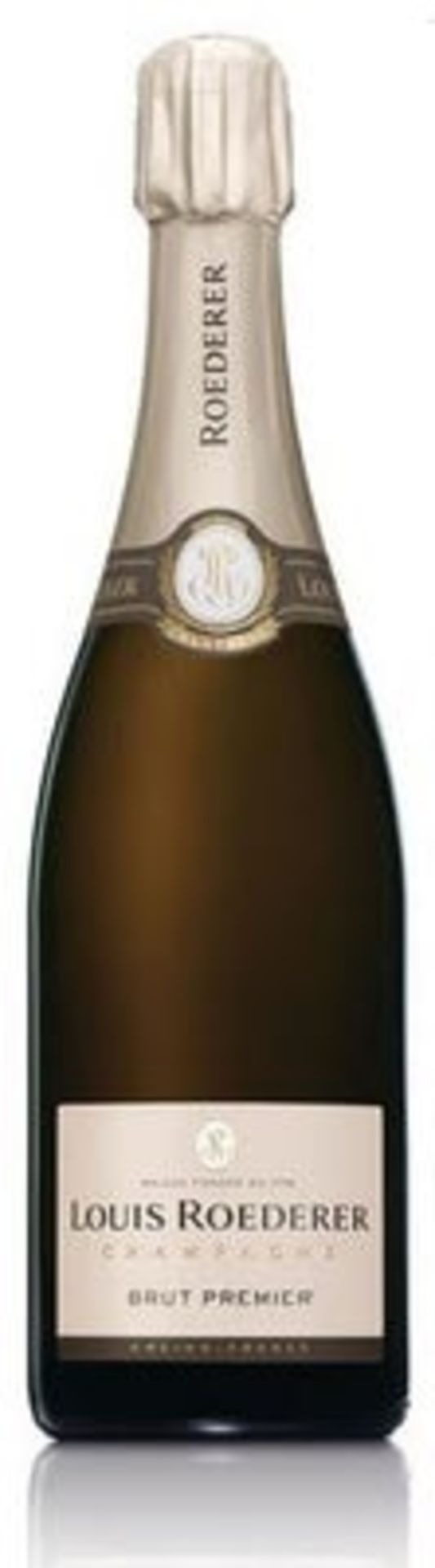 Louis Roederer Brut Premier Champagne 75 Cl ( Bid Is For 1x Bottle Option To Purchase More) - Image 2 of 2