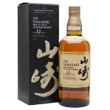 The Yamazaki 12 Year Old Single Malt Whisky Japan 70cl ( Bid Is 1x Bottle )