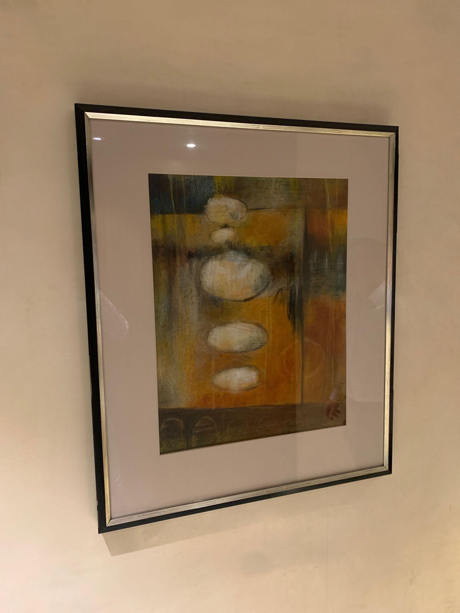 Abstract Wall Art Print Framed 80x 95cm ( Loc Lobby) - Image 4 of 4