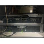 Wall Mounted Server Rack Comprising Of 2x Ascom IP Dect Gateway Base Stations Base Stations With