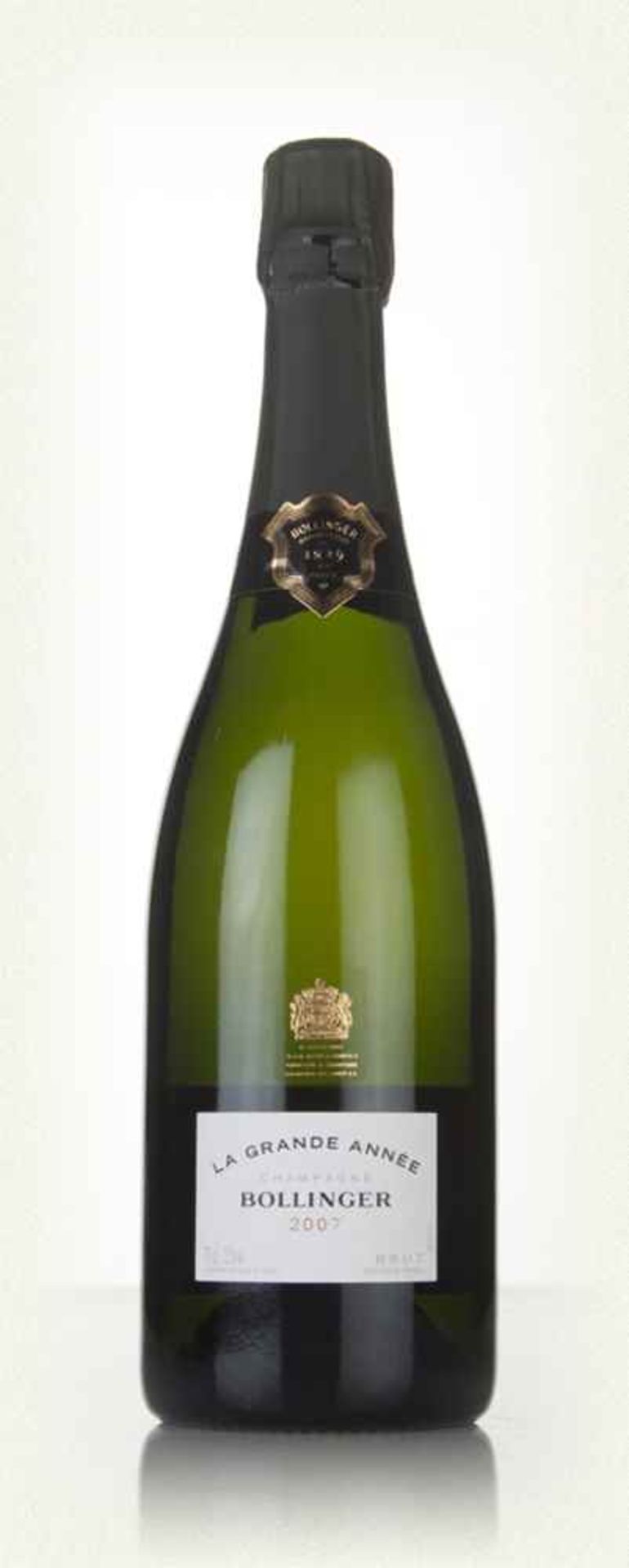 Bollinger Champagne La Grande Annee Vintage 2007 Champagne 75 Cl ( Bid Is For 1x Bottle Option To