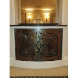 Decorative Cover Black Copper Radiator Cover Only 99x 66cm ( Loc Mount Vernon Foyer )