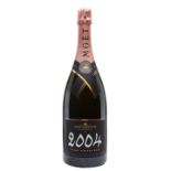 Moet Chandon Rose Vintage 2004 ( Bid Is For 1x Bottle Option To Purchase More)