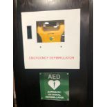 Defibtech Lifeline Auto Defibrillator With Emergency Defibrillator Secure Box And AED Automatic Ex