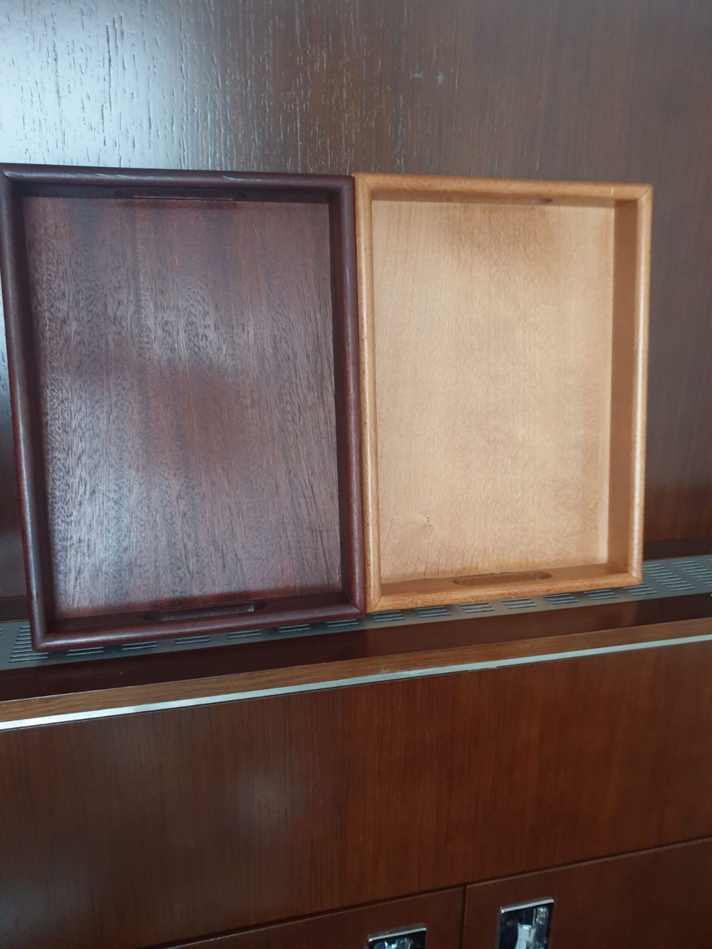 A Large Quantity Of Wooden Trays 40 x 30cm (Loc2nd Floor Store)