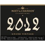 Moet Chandon : Grand Vintage 2012 ( Bid Is For 1x Bottle Option To Purchase More)