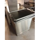 9x Non Slip Serving Trays 750mmx 520mm