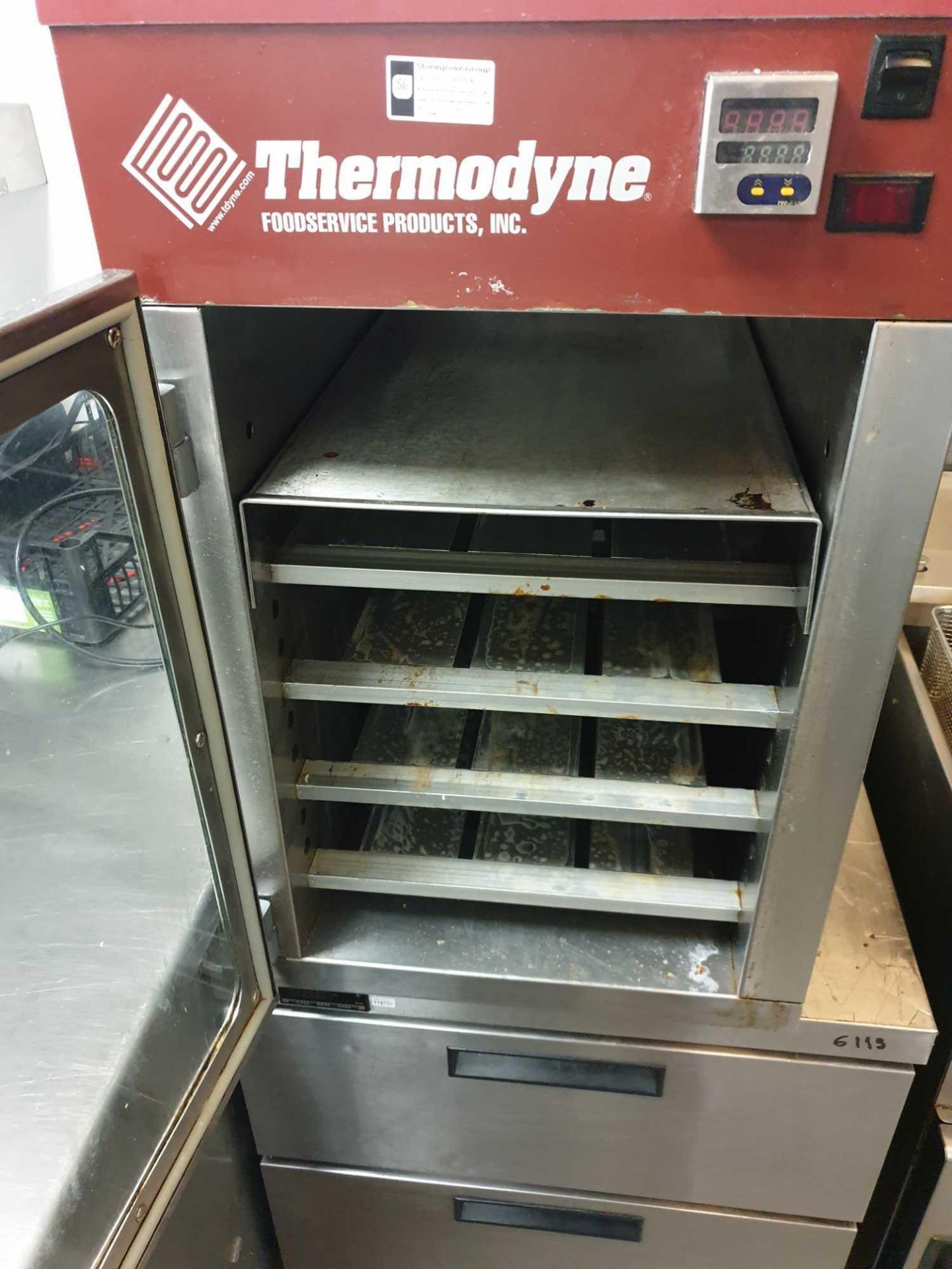 Thermodyne 300CT Thermodyne's 300CT CUBIC CAPACITY 3.48 FtÂ³ MAX OPERATING TEMP 230Â°F Counter-Top - Image 2 of 2
