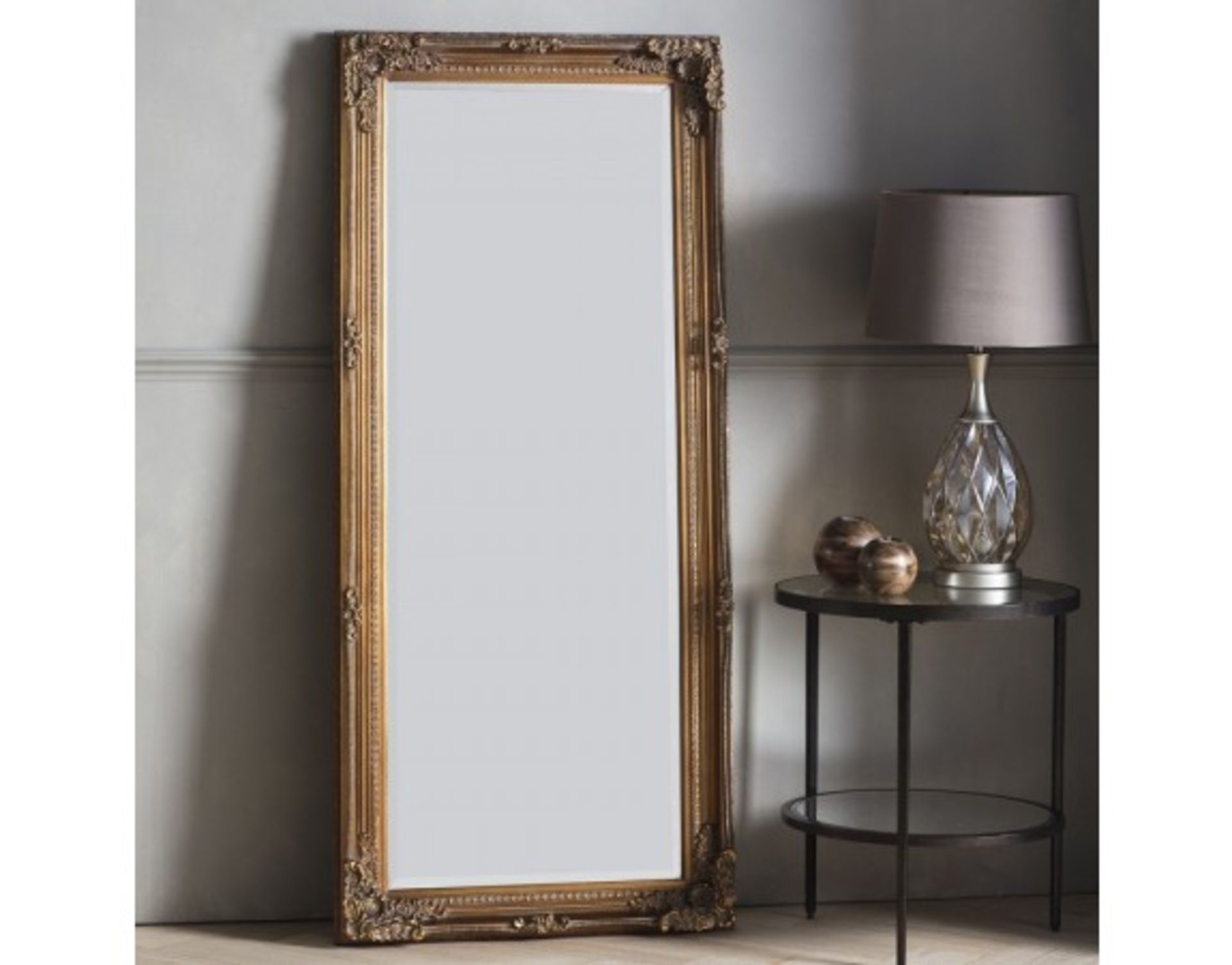Rushden Bronze Rectangle Mirror 780 x 1080 mm An Ornate Baroque Inspired Wall Mirror In An Aged