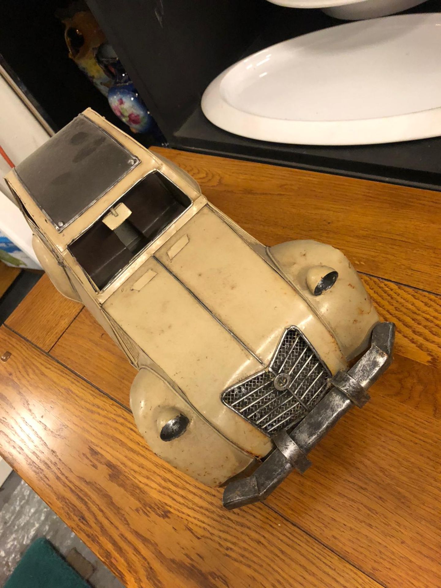 Citroen Scale tin plate car model