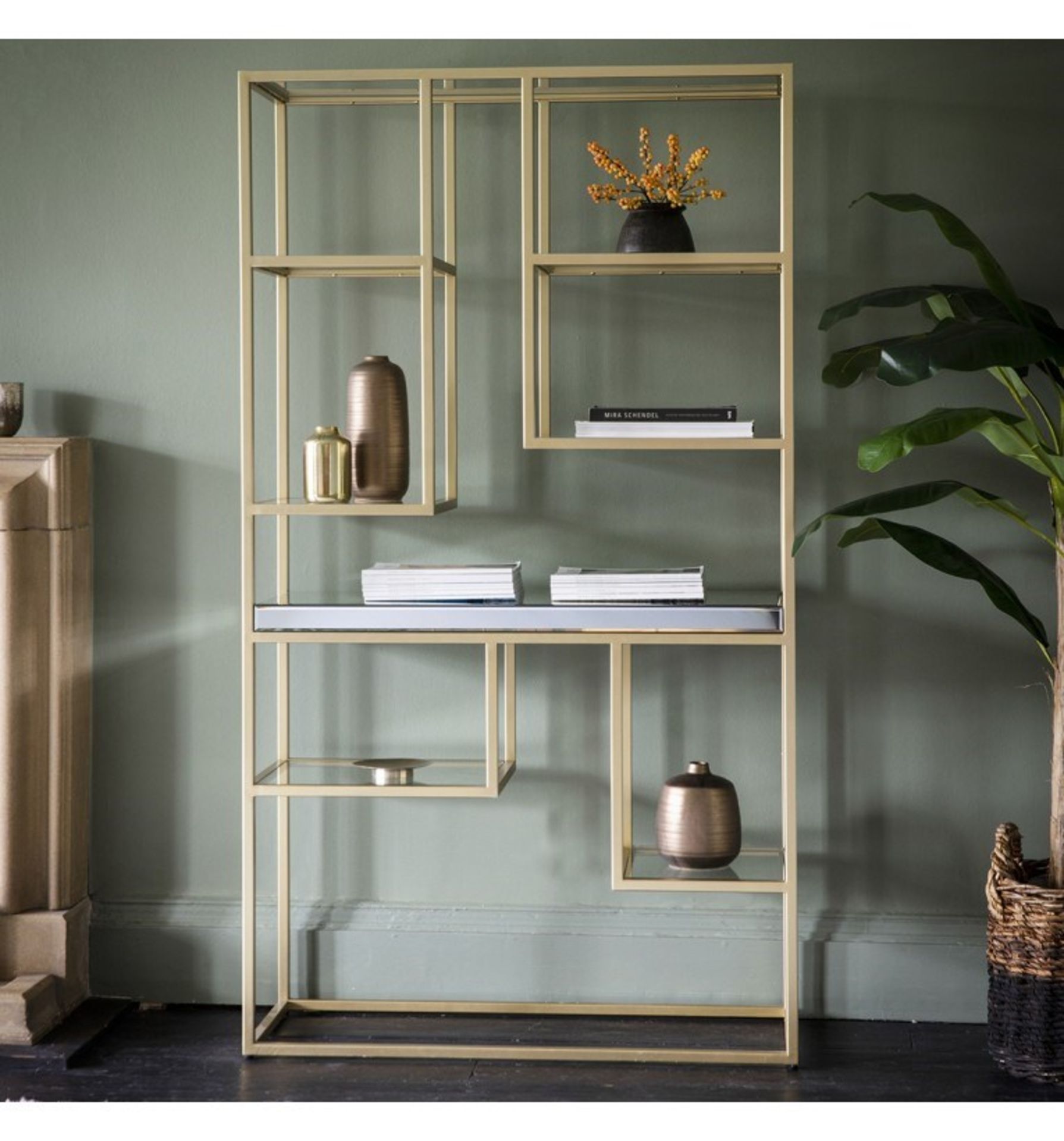 Pippard Open Display Unit Champagne Introduce Sleek Style To Your Room With This Stunning Pippard
