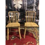 A pair of Wycombe Dining Chairs The Wycombe range made from a combination of the finest solid oak