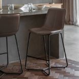 Hawking Bar Stool Grey The Hawking Chair In Ember Is The Ultimate Mi x Of Timeless And
